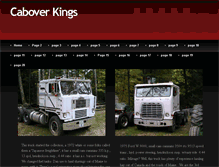 Tablet Screenshot of caboverkings.com